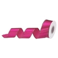 thumbnail image 1 of Unique Bargains 1 1/2 Inch 25 Yard Wide Satin Ribbon with Gold Edges Grosgrain Fabric Ribbon for Gift Wrapping, Rose Red, 1 of 7