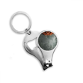 thumbnail image 1 of El cemento gris caoba Ornamento patron Cortador de clavos Anillo Llavero Abrebotellas Clipper, 1 of 3