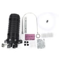 thumbnail image 1 of Kozecal Fiber Optic Splice Box,Optical Fiber Splice Box,Fiber Optic Splice Enclosure IP68 Waterproof Vertical Cap Fiber Connection Box, 1 of 8