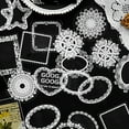 thumbnail image 4 of Autocollant de Scrapbooking Transparent Assorti : 30 Pcs Autocollant de Cadre Photo Album, 4 of 5