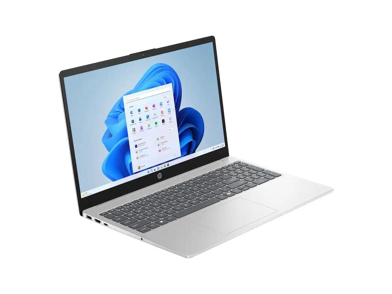 HP 15-fd0215dx 15.6" Touch-Screen Notebook - Intel Core i5-1334U - 16GB Memory - 512GB SSD - Intel Graphics - Windows 11 Home - Wi-Fi 6 - Natural Silver