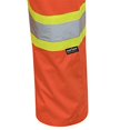thumbnail image 3 of Pioneer Hi Vis Waterproof Bib Pants for Men - Safety Work Overalls - Class 3 - Orange, 3 of 4