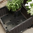 thumbnail image 4 of Barton Garden Bed 2-Piece Elevated Planter Box with Wheels for Vegetables, Flowers, Herbs Outdoor, 4 of 6