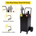 thumbnail image 6 of Garvee Fuel Transfer Tank with Pump, 40 Gallon Fuel Caddy, Gas Storage Tank, Gasoline Diesel Fuel Tank for Cars, Lawn Mowers, ATVs, Boats, More, Black, 6 of 10
