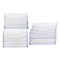 thumbnail image 4 of Miangastore Transparent Storage Box for Cards Rectangular 3Pcs 9.1x4.1in, 4 of 8