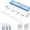 1PC*4 Line, variant on Retractable Multi-Line Clothesline Dryer, 5 Line 12.3Ft, with No-Drill Adhesive Screw Kit, Retractable Clothesline Outdoor Indoor, Space Saving Cloth Drying Line for Balcony Laundry (1PC*4 Line)