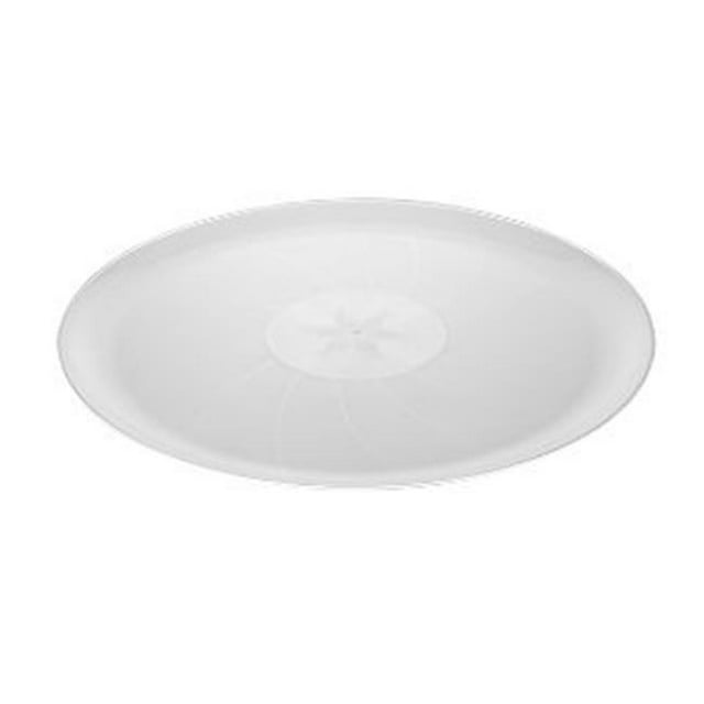 Fineline Settings 8801-CL Plateau Rond Classique Transparent 18 Pieds'