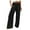 Black, variant on SOFTCCLO Wide Leg Pants for Women High Waist Casual Trousers Solid Loose Wide Leg Long Womens Pants Beige L