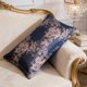 thumbnail image 4 of Funda de almohada de satén para adultos y parejas, poliéster suave y transpirable, ajuste elástico, decoración para bodas o dormitorios, 29x19 pulgadas, 4 of 6