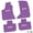 White, variant on Flextread Floor Mats for 11-23 Dodge Charger AWD - Mopar Licensed Factory Fit - Purple w/ Black GT Insert - 100% Made in USA