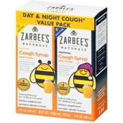 ZarBee's Naturals Children's Daytime & Nighttime Cough Syrup, Natural Grape, 2 ea (Pack of 3)