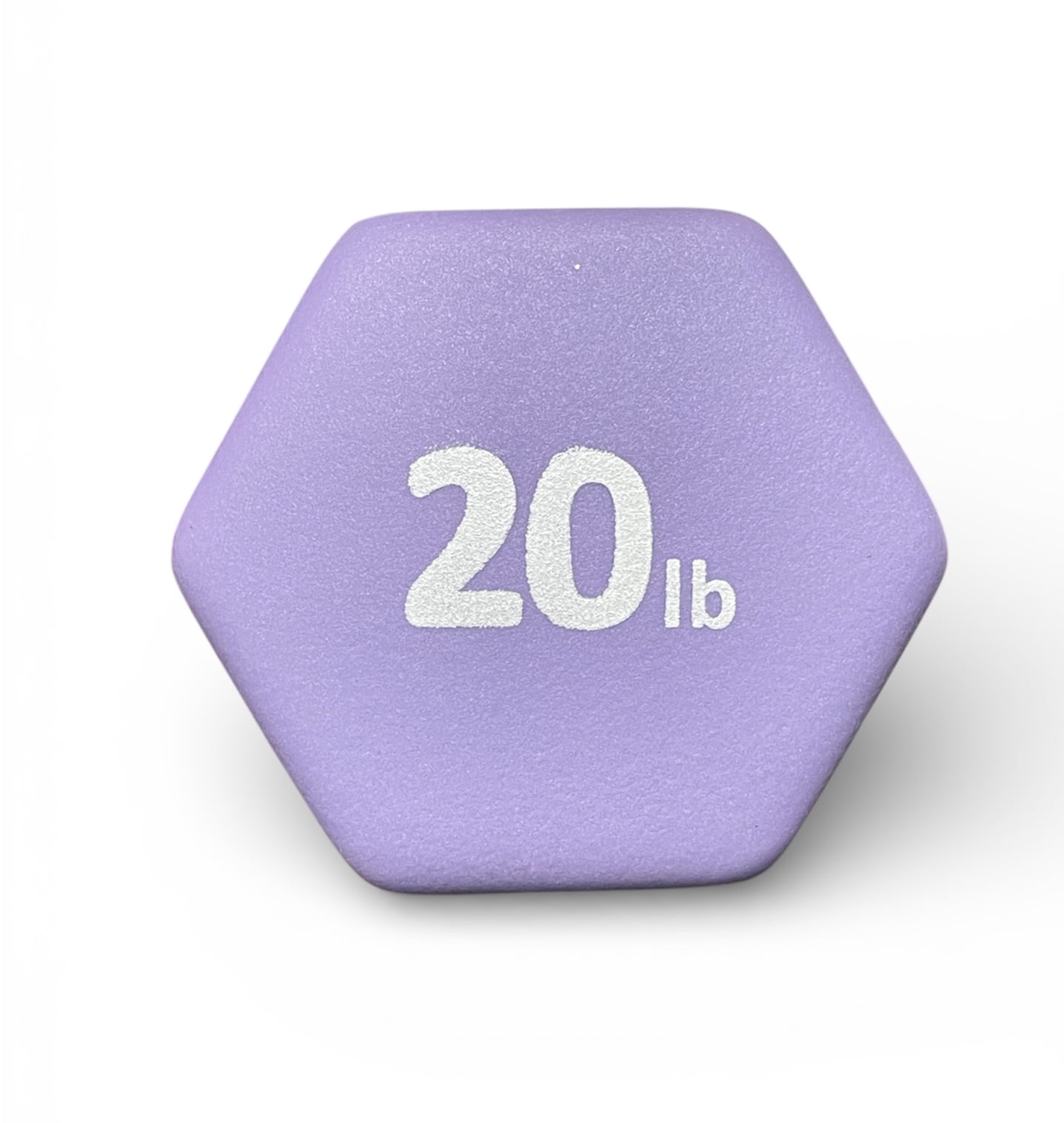 Rainforest Basics Neoprene 20LB Hex Dumbbell Hand Weights Set of 2