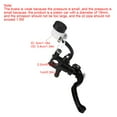 thumbnail image 4 of 22mm 7/8" Handlebar Brake Master Cylinder Clutch Lever Left and Right, Universal Motorcycle Round Hydraulic Handlebar Brake Cylinder Master Clutch Lever(upper right pump), 4 of 8