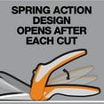 thumbnail image 6 of Fiskars Easy Action Rag Quilt Snip, Orange and Gray, 8 inch, 1 Each, Sewing Scissors, 6 of 8