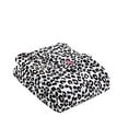 thumbnail image 2 of Betsey Johnson Betsey'S Leopard Plush-Fleece Pink Blanket-King, 2 of 6