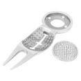 thumbnail image 2 of Golf Divot Repair Tool, Zinc Alloy Divot Tool, Portable Durable Practicing for Training Men Outdoor, 2 of 7