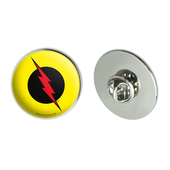The Flash Reverse Flash Logo Metal 1.1" Tie Tack Hat Lapel Pin Pinback