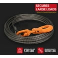 thumbnail image 4 of 7/16" x 50' Winch Cable Rope Wrecker Tow Truck Rollback - Steel Core, 18,100 lbs Breaking Strength, 4 of 11