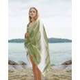 thumbnail image 2 of Sage Green Gold Beach Towels Oversized Super Absorbent, Aesthetics Flower Boho Watercolor Art Lightweight Bath Towel Quick Dry Sets For Bathroom/Pool/Rv Camping/Beach Play/Gym Room/Picnic 35"x70", 2 of 8