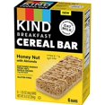 thumbnail image 2 of Kind Breakfast Cereal Bars, Gluten Free Snacks, Honey Nut With Almonds, 9.3Oz Box (6 Bars), 2 of 3