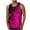 Hot Pink, variant on Sleeveless Shirt for Men,Athletic Muscle Workout Tanks Casual Lightweight Gym Tank Tops Gradient Color Crewneck Training Tee