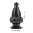 thumbnail image 2 of OUNONA 12 Pcs Embouts de Lampe, Pièces de Luminaires, Noir et Blanc, Rond, 4.5x0.98 Po, 2 of 8