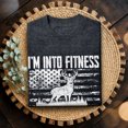 thumbnail image 3 of Jollimate I'm Into Fitness Deer In My Freezer Shirt, Funny Men's Hunting Graphic Tee, Cool Retro American Men's T-Shirt, 3 of 6
