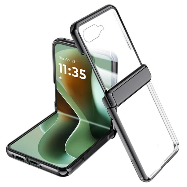 Funda para teléfono celular YQODSZ Motorola Razr Ultra 2025 Clear Slim