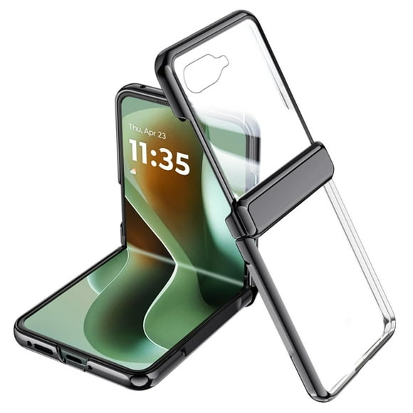 Funda para teléfono celular YQODSZ Motorola Razr Ultra 2025 Clear Slim