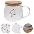 thumbnail image 5 of 1 juego de tazas de té de vidrio, filtros para té, taza y tapa, taza de leche de vidrio, taza de té, taza de agua de vidrio, 5 of 5
