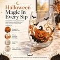 thumbnail image 4 of Fountwell 3D Halloween Goblet Set Gothic Pumpkin Skull Ghost Glass for Home Bar Decor Gift, 4 of 9