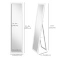thumbnail image 3 of HOMCOM Full Length Mirror, Farmhouse Wall Mirror, Hanging & Freestanding, 3 of 10