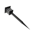 thumbnail image 3 of Wosthever Lámpara de tierra Lámpara de jardín cuadrada de energía solar Luz de noche LED para exteriores para pasarela de camino, luz colorida Type2 NO2 Wosthever HA002840-01B, 3 of 6