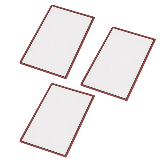 3 Pcs Écran Supérieur de Remplacement Adapté pour Nouveau 3DS TG, Résine Écran Supérieur Pièces de Réparation