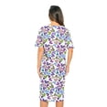 thumbnail image 3 of Just Love Short Sleeve Nightgown / Sleep Dress for Women / Sleepwear (Rebel Hearts, Medium), 3 of 3