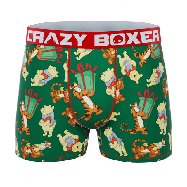 Crazy Boxeurs Winnie l'Ourson Caleçons Boxeurs Cadeaux - Grand (36-38)
