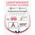 thumbnail image 7 of VICTGOAL Cycling Sunglasses for Men Women with Polarized and Photochromic 2 Lenses,UV400 Clear Road Bike Running Sports Goggles, 7 of 7