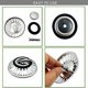 thumbnail image 1 of Tapón de colador de fregadero de cocina, tapón de residuos de colador de fregadero de cocina (diámetro del tapón - 84 mm) 1 pieza LingWen 8390605150784, 1 of 1