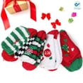 Deago Women's Soft Christmas Fuzzy Fluffy Socks, Winter Warm Cozy Crew ...