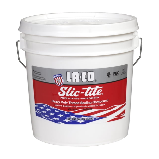 Sellador La-Co 42014 Pasta Selladora Slic-Tite PTFE 3.8 L