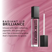 Flori Roberts Mineral Base Lip Shine - Vibrant Non-Sticky Lip Makeup for Women - High Shine Finish