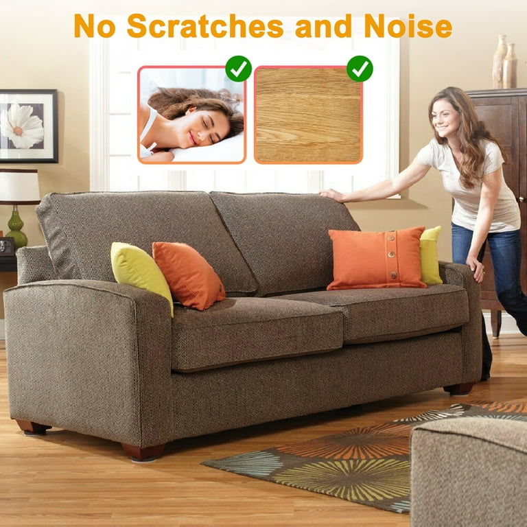  Furniture Sliders (16 PCS) for Carpet 3.5 Diameter