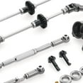 thumbnail image 2 of ZheElen 6piece CNC Machined Front Rear Portal Axle DIY Kit For WPL 1/16 C14 RC Car Part Titanium, 2 of 6