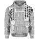 thumbnail image 2 of Sudadera con capucha para hombre con estampado de texto chino personalizado, cómoda y versátil, informal, 2 of 4
