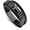 Black, variant on Cross Leather Bracelet for Men Women 316L Stainless Steel with 18K Gold Plated Christ Jesus Crucifix Handmade Bracelet,7.5/8/9 Inches