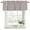 Light Beige Gray Purple, variant on Brown Floral Curtain Valances for Windows, Kitchen Valance Window Treatments Panel 2 Pack, Vintage Rustic Flowers Botanical Spring Rod Pocket Short Curtains for Bathroom Bedroom 54 x 18 Inch