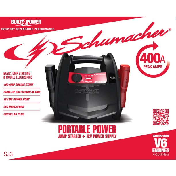 Schumacher 400 Amp Jump Starter Manual