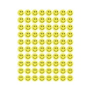 School Smart Smiley Face Mixed Emoji Stickers, 50 Sheets, Pack of 1780