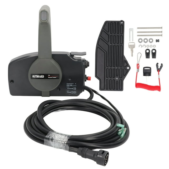 7Pin Outboard Remote Control Box Kit Marine Boats Yachts Parts 703 48230 12 00 for 703 Push Throttle