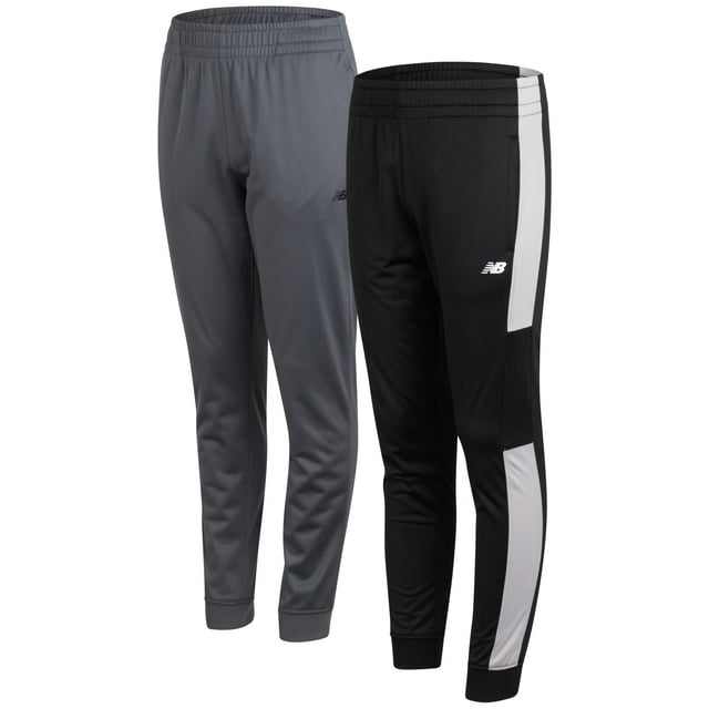 Pantalones deportivos New Balance para niños, paquete de 2, tricot, talla 8